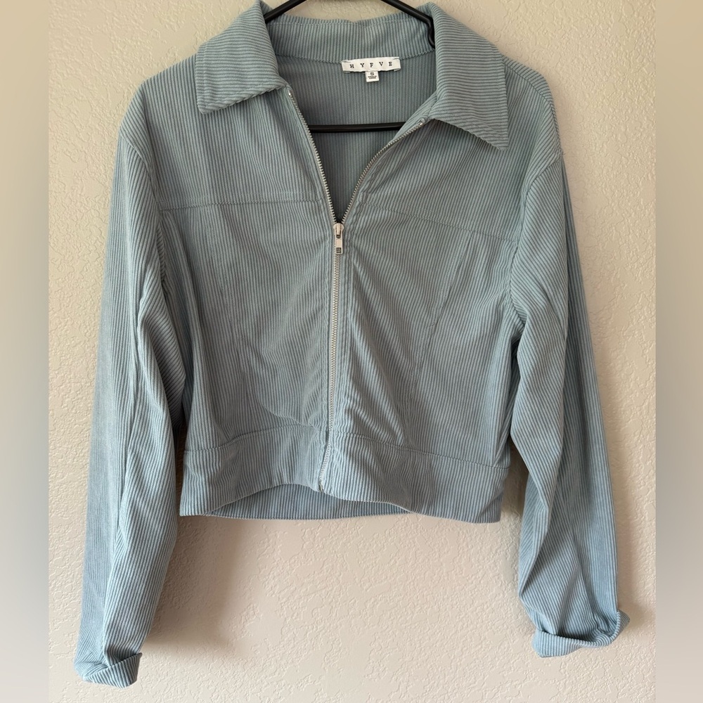 HYFVE Corduroy Zip-Front Jacket